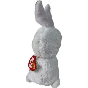 Ty Toys Tysilk Slippers Easter Pink Glitter Bunny Slippers